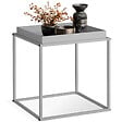 TECTAKE - Table d'appoint CAMBRIDGE 40x40x44cm gris - vignette