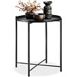 TECTAKE - Table d’appoint CHESTER 45,5x45,5x53cm noir - vignette