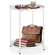 TECTAKE - Table d’appoint OXFORD blanc - vignette