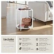 TECTAKE - Table d’appoint OXFORD blanc - vignette