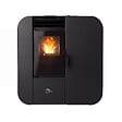 SANNOVER - Poêle à granulés Etanche Slim Astral 13,8 kW Noir Sannover - vignette