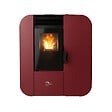 SANNOVER - Poêle à granulés Etanche Slim Astral 9,4 kW Bordeaux Sannover - vignette