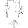 HANSGROHE - Mitigeur lavabo Metropol 230 poignée manette, bonde Push-Open bronze brossé - vignette