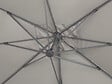 HABITAT ET JARDIN - Parasol de jardin déporté en aluminium "Sun 4" - 3 x 4 m - Gris - vignette