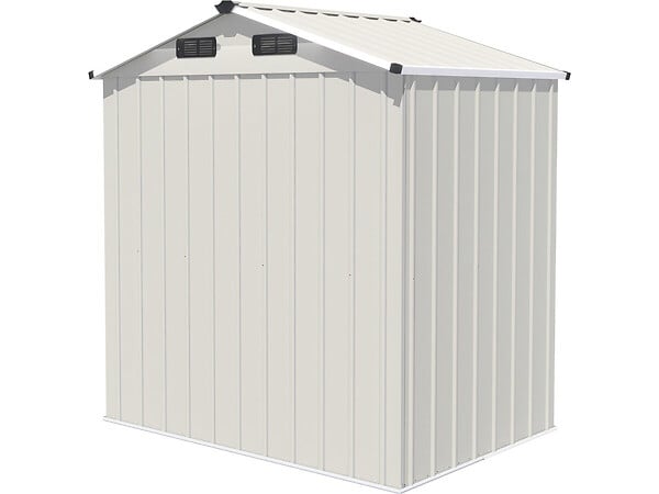 HABITAT ET JARDIN - Abri de jardin en métal "Nebraska" - 2,17 m² - Gris - large