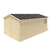ALTANKA - Garage en bois - 14.94m2 - 3.05x4.93m - Ep. 18mm - couleur: naturel - GAR28 - vignette