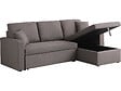 HABITAT ET JARDIN - Canapé d'angle convertible/ réversible avec coffre "Alain" - 3 places - Taupe - vignette
