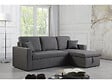 HABITAT ET JARDIN - Canapé d'angle convertible/ réversible avec coffre "Alain" - 3 places - Gris - vignette