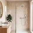 GROHE - Grohe RAINSHOWER - System SmartControl 360 DUO Combi système de douche avec thermostat, montage mural/encastré (26443LS0) - vignette
