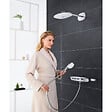 GROHE - Grohe RAINSHOWER - System SmartControl 360 DUO Combi système de douche avec thermostat, montage mural/encastré (26443LS0) - vignette