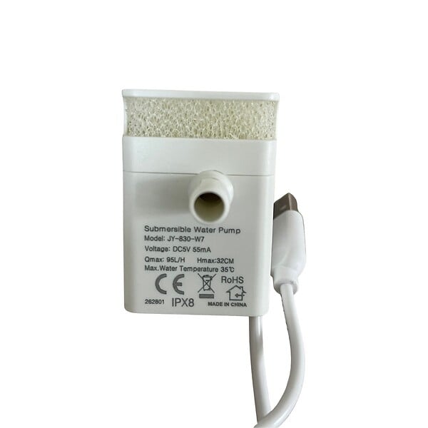 NEDIS - Fontaine à Eau pour Chat et Petit Chien 2L Filtre Pompe USB 40 dB 2 Filtres Inclus Abreuvoir Automatique Nedis - large