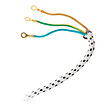 ZENITECH - Lot de 2 cordons de fer à repasser 3G1 - 3m - Zenitech - vignette