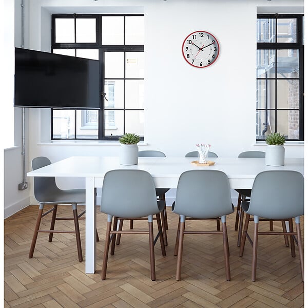ORIUM - Horloge silencieuse Abylis Ø30cm - Lie de vin - Orium - large
