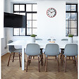 ORIUM - Horloge silencieuse Abylis Ø30cm - Lie de vin - Orium - vignette