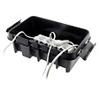 ZENITECH - Boîtier de raccordement étanche IP55 - Noir - Zenitech - vignette