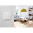 ZENITECH - Va-et-vient double en saillie à bornes automatiques - Blanc - Orys -Zenitech - vignette