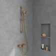 VILLEROY & BOCH - Villeroy & Boch Architectura Square Mitigeur Monocommande de douche  , Or brossé (TVS12500100076) - vignette