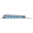 ALTANKA - Abri de piscine Horizon - 8.58x3.92 m - polycarbonate massif 3 mm - pour piscine BAS7309 - ECO339 - vignette