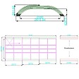 ALTANKA - Abri de piscine Horizon - 6.1x2.38 m - polycarbonate massif 3 mm - pour piscine BAS7306 - ECO336 - vignette