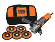 BLACK+DECKER - Meuleuse d'angle filaire - 900W - disque 125mm - vignette