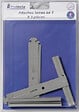 PROTECTA - Attache lames en T - 140mm - Lot de 3 - vignette