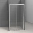KINDFORD - Porte douche coulissante réversible - l140xH190cm - vignette
