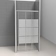 KINDFORD - Porte de douche coulissante verre dépoli - l90xH190cm - vignette