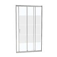 KINDFORD - Porte de douche coulissante verre dépoli - l90xH190cm - vignette