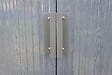 CHALET & JARDIN - Abri métal Aspect Bois Vieilli - Gris - L.282xP.193xH.222cm - vignette