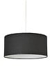 COREP - Suspension cylindrique coton - Noir - E27 100W - vignette
