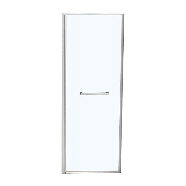KINDFORD - Porte de douche pivotante en verre trempé - l90xH200cm - large