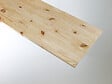 AJ TIMBER - Tablette en pin lamellé collé rustique - L.200xl.30xEp.1.8cm - vignette