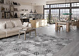 CERAM INDUSTRIE - Carrelage d'intérieur Moments - Mix gris - 45x45cm - vignette