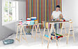 ASTIGARRAGA KIT LINE - Tréteau de travail pliable en pin massif - 75,5cm - vignette