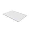 AURLANE - Receveur de douche extra-plat acrylique - Blanc - L120xl80cm - vignette