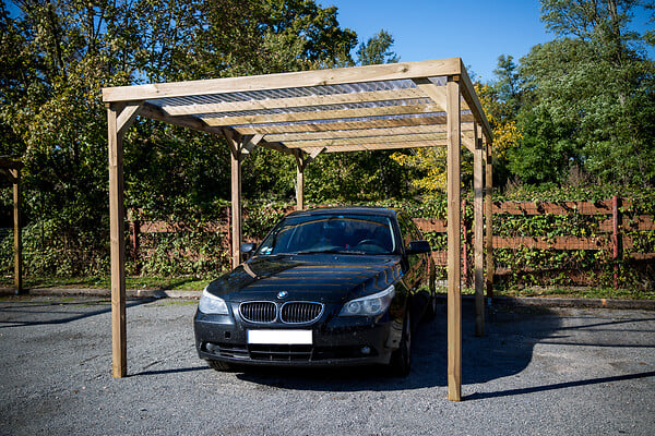 HABRITA - Carport - Bois - 15m2 - large