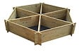 Collections Atlante - Potager hexagonal - Pin - 6 cases 560L - vignette