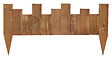 Collections Atlante - Bordure jardin pin Variation - Marron - H.30xL.105xP.55cm - vignette
