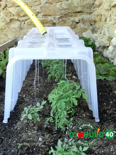 MODULO - Tunnel de forçage Modulo 40 - Lot de 3 - H.30xL.105xl.39cm - large