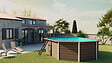 GRE - Piscine composite ovale Avant-Garde - L.524xl.386xH.124cm - vignette