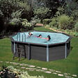 GRE - Piscine composite ovale Avant-Garde - L.524xl.386xH.124cm - vignette