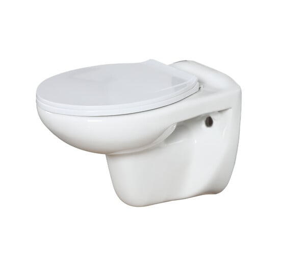 Cuvette WC suspendue céramique blanche - 3/6L - large