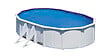 GRE - Piscine ovale acier KIT610ECOD - Blanc - L.634xl.399xH.122cm - vignette