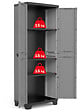 KETER - Armoire haute Stilo - Plastique - 173cm - vignette