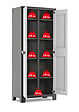 KETER - Armoire haute en résine - Gris et noir - 182x80x44cm - vignette