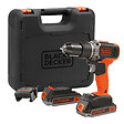 BLACK+DECKER - Perceuse à percussion sans fil POWERCONNECT - 18V - 2.5 Ah - vignette