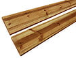 Collections Atlante - Lame de terrasse en bois pin - Marron - L.2400xl.147xEp.27mm - vignette