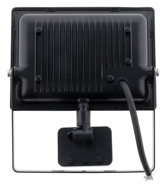 ELEXITY - Projecteur LED 30W avec détecteur Noir - large