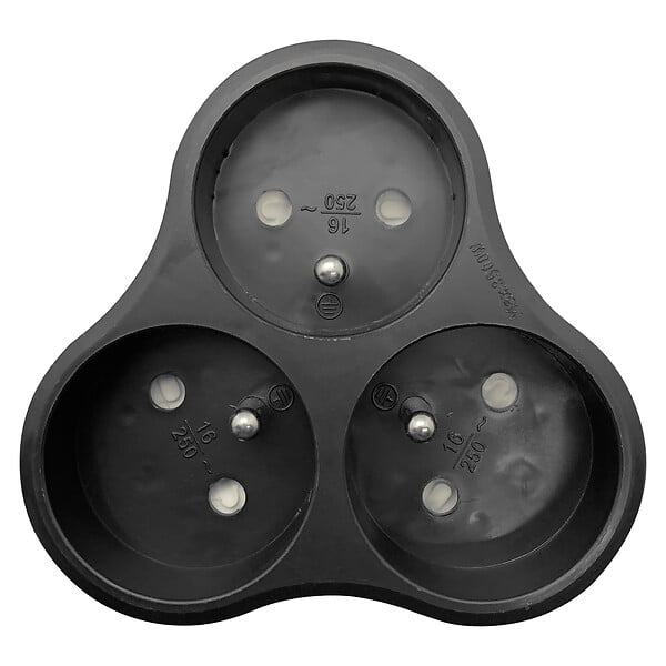 GO/ON - Triplite 3P+T Triangle noir - large