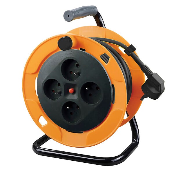 GO/ON - Enrouleur bricolage 15m 3G1.5 - large